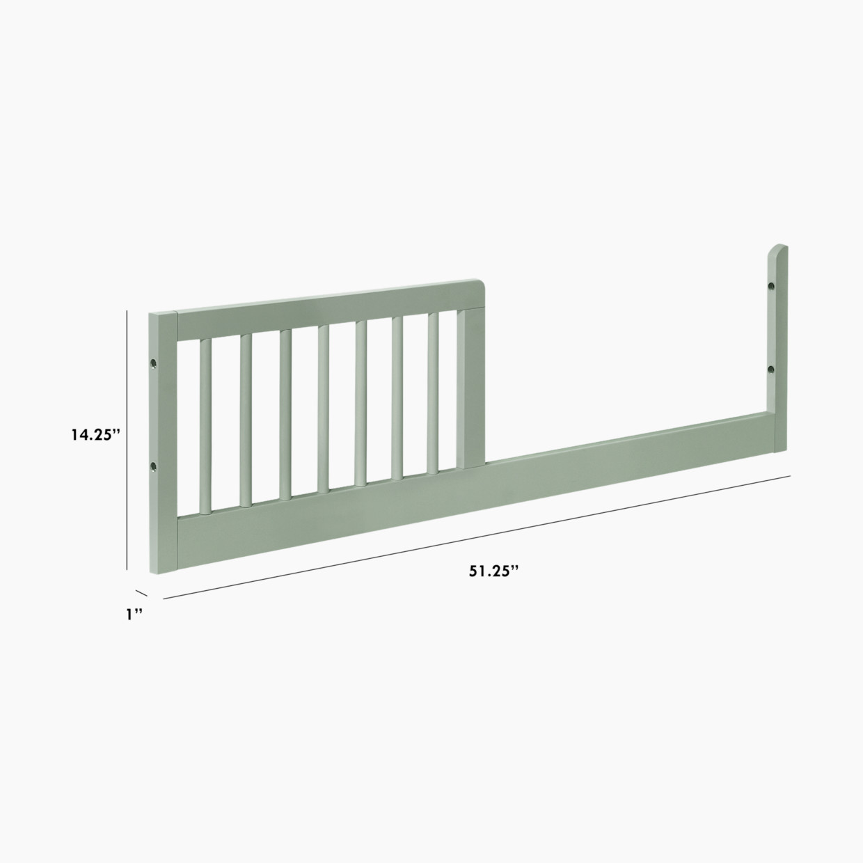 daVinci Toddler Bed Conversion Kit (M14799) - Light Sage.