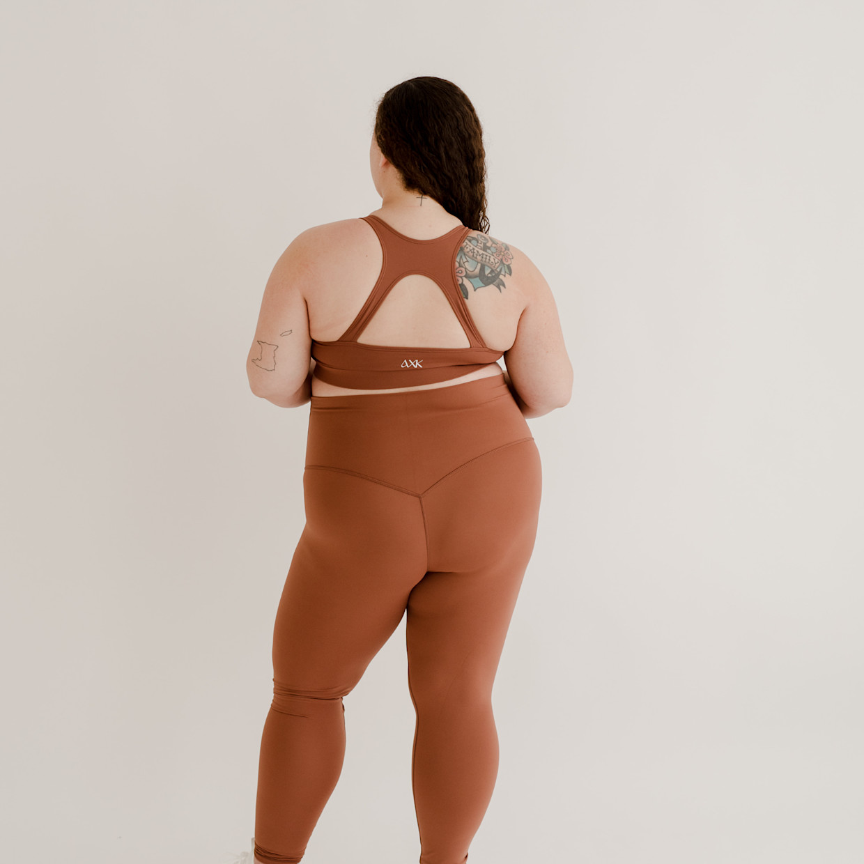 AXK Maternity The Baby Mama Legging (Non Scrunch) - Bare Down, Small.