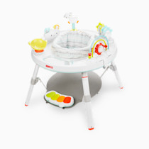 Skip Hop Baby Activity Center: Interactive Play Center with 3-Stage Grow-with-Me Functionality, 4mo+, Silver Lining Cloud