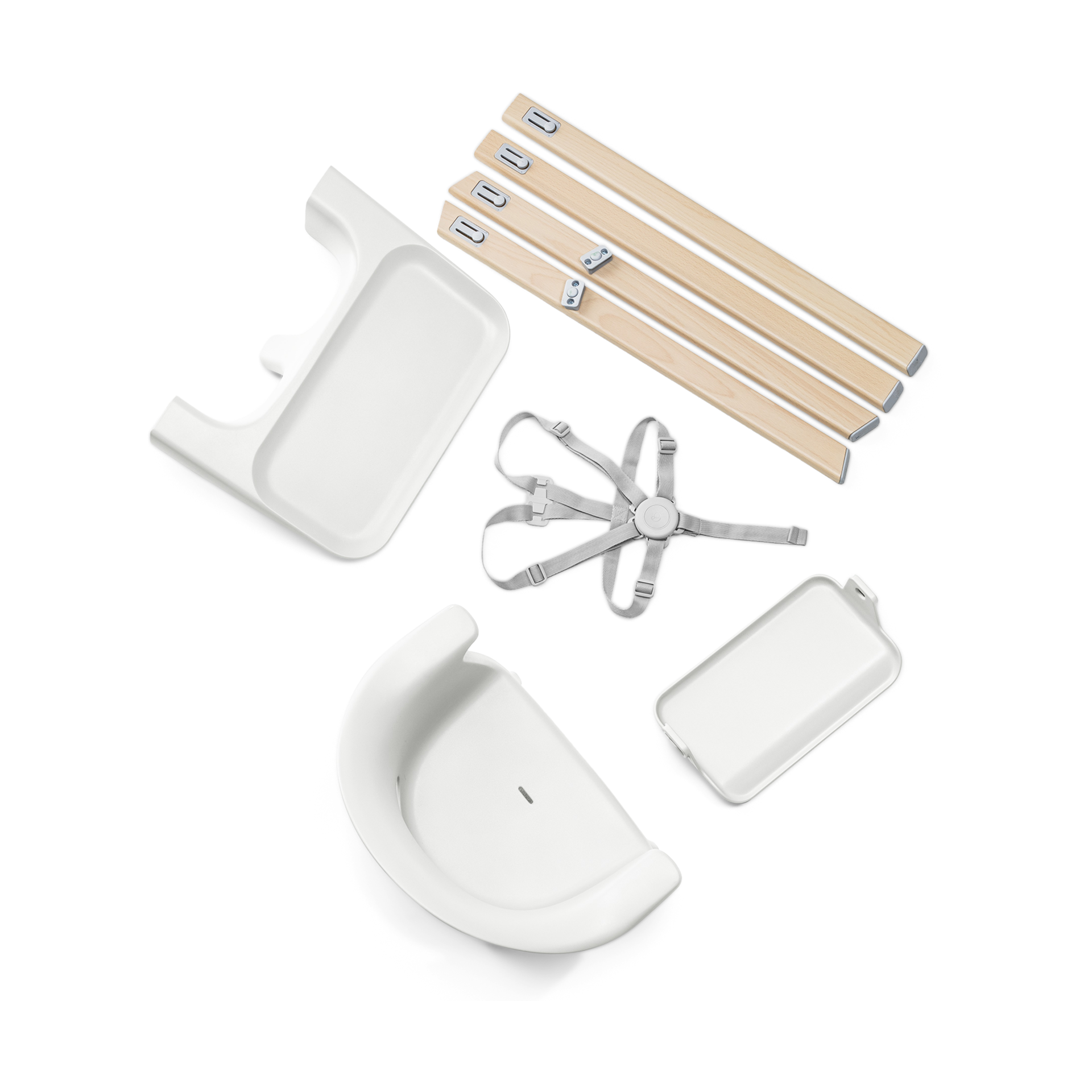 Stokke Clikk High Chair - White.