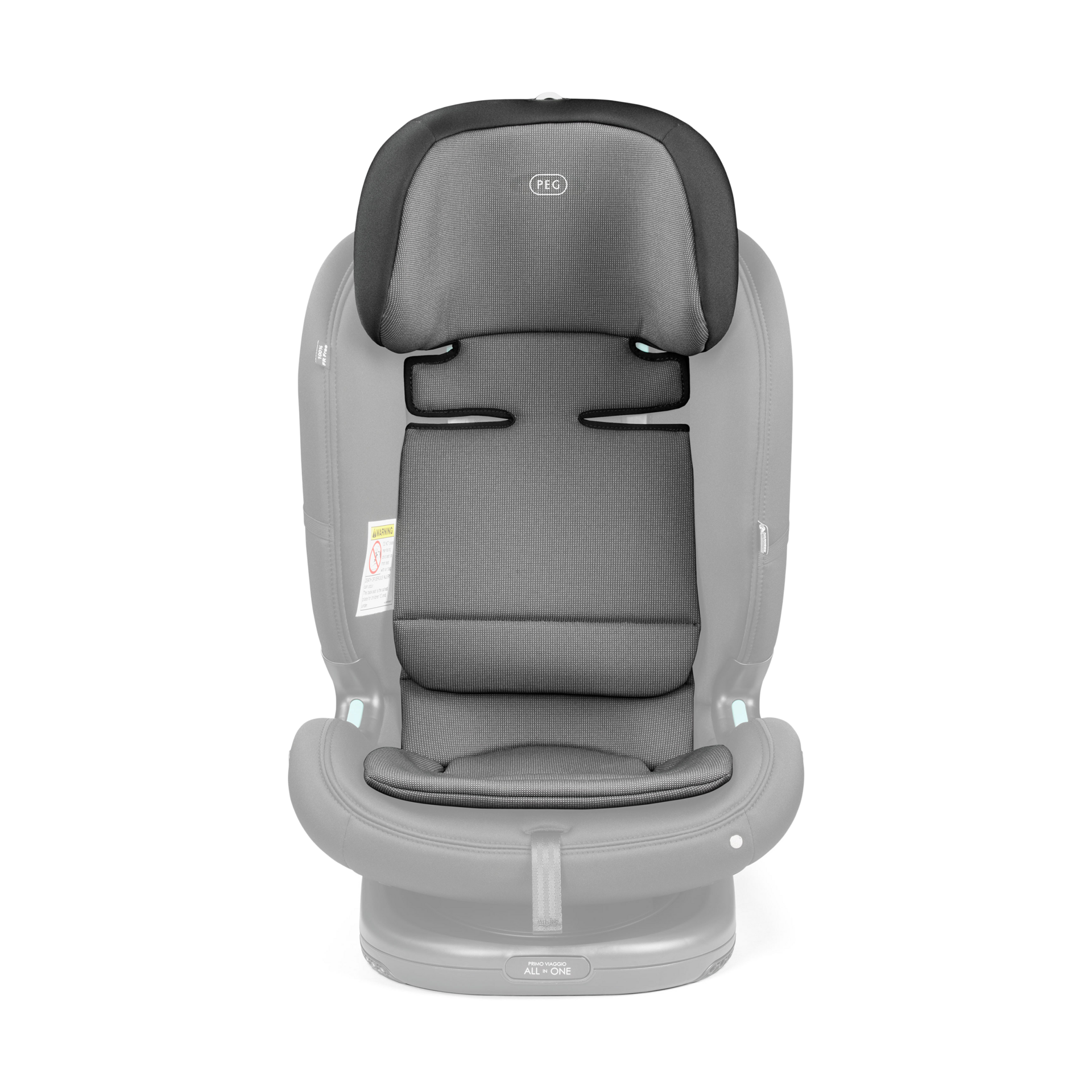 Peg Perego Primo Viaggio All-in-One Convertible Car Seat - Crystal Black.