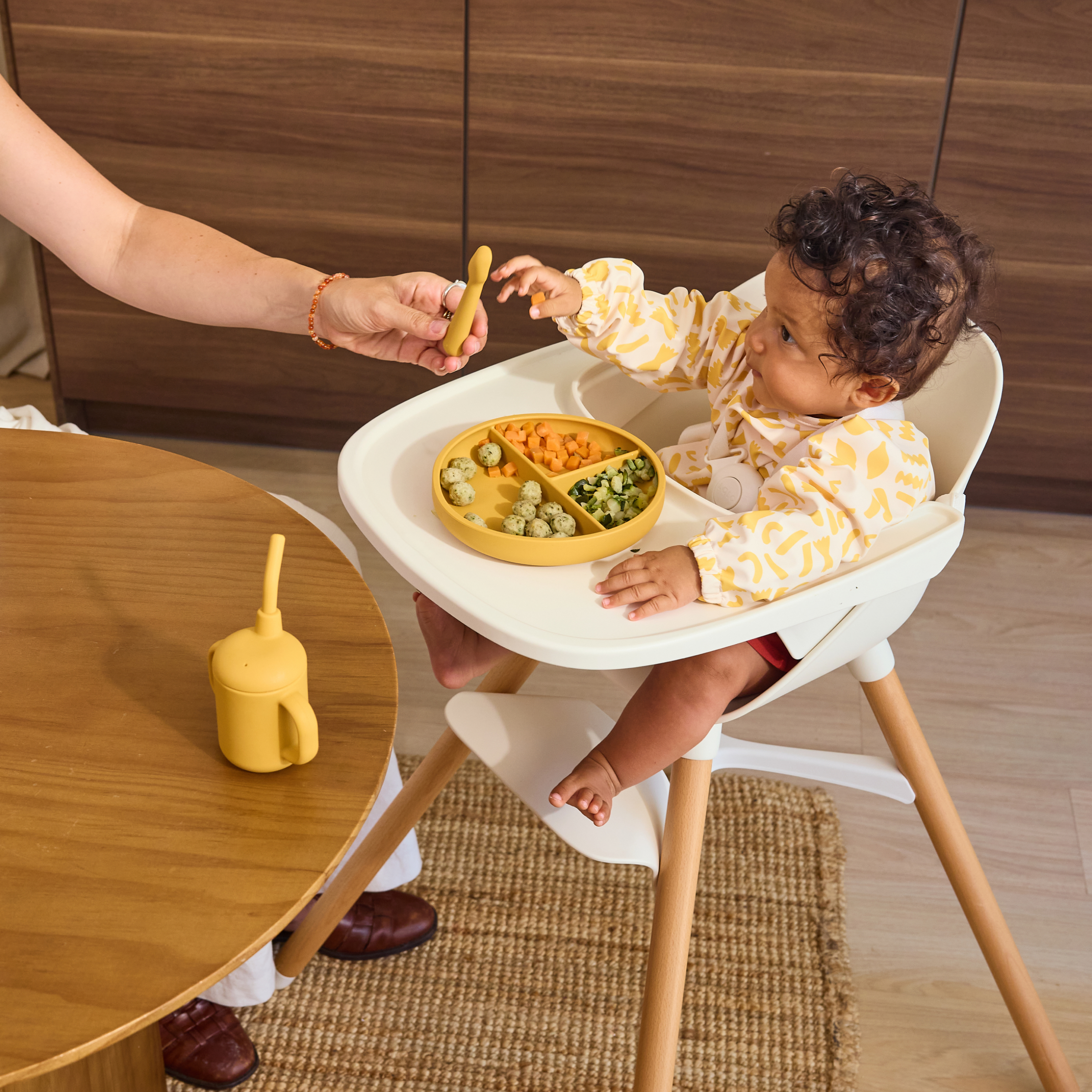 Lalo Smock Bib - Pasta.