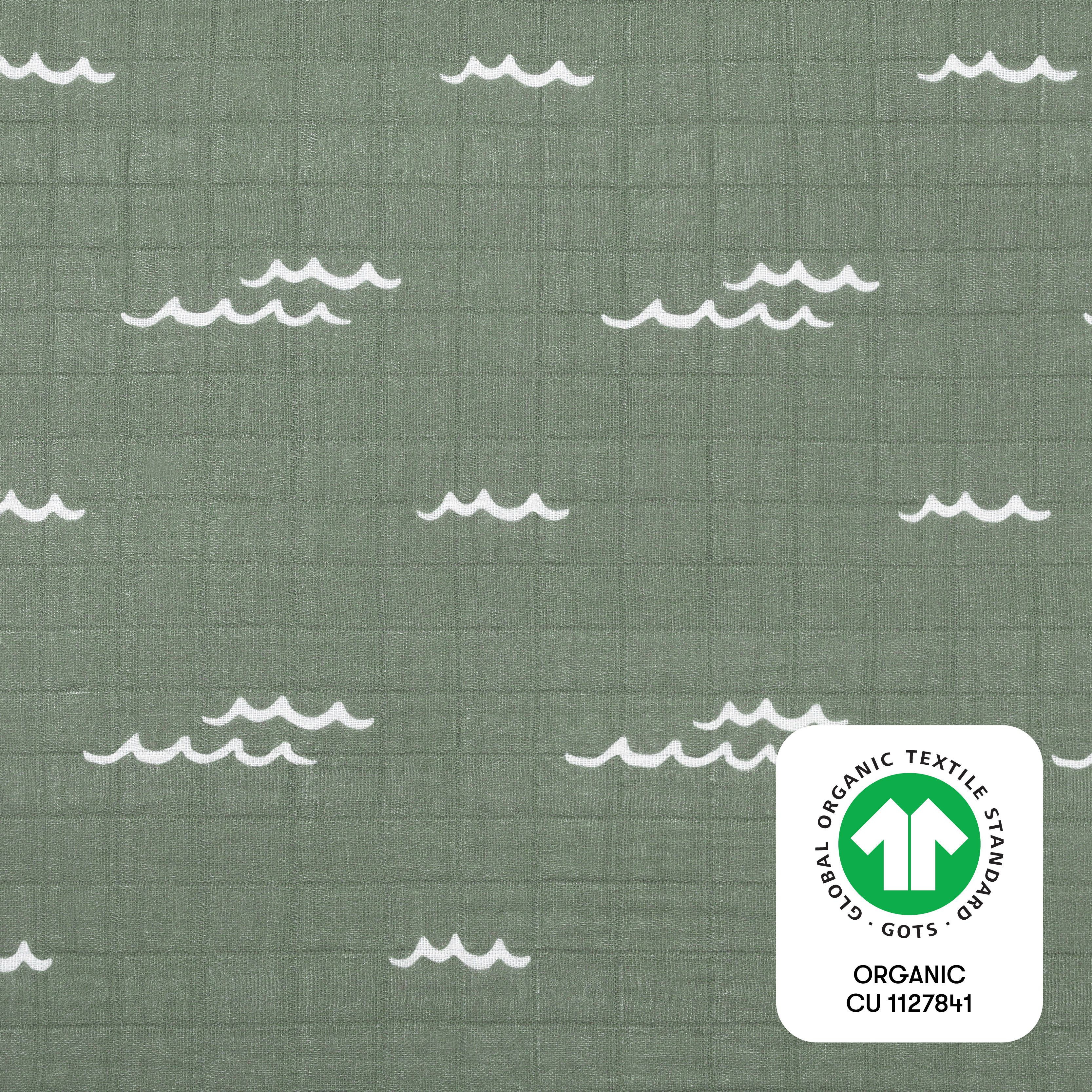 babyletto All-Stages Bassinet Sheet - Ocean Waves.