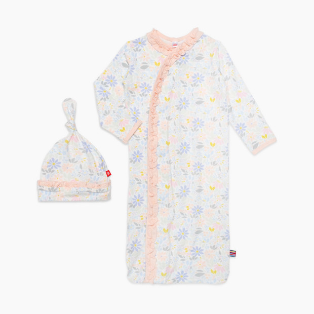 Magnetic Me Modal Gown With Hat Set - Darby, Newborn-3 Months.