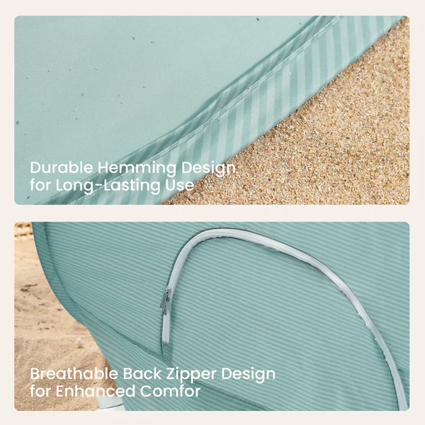 Tiny Land One-Stop Beach Toy & Tent Set - Sea Blue.