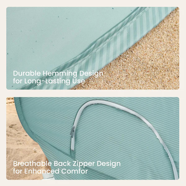 Tiny Land One-Stop Beach Toy & Tent Set - Sea Blue.
