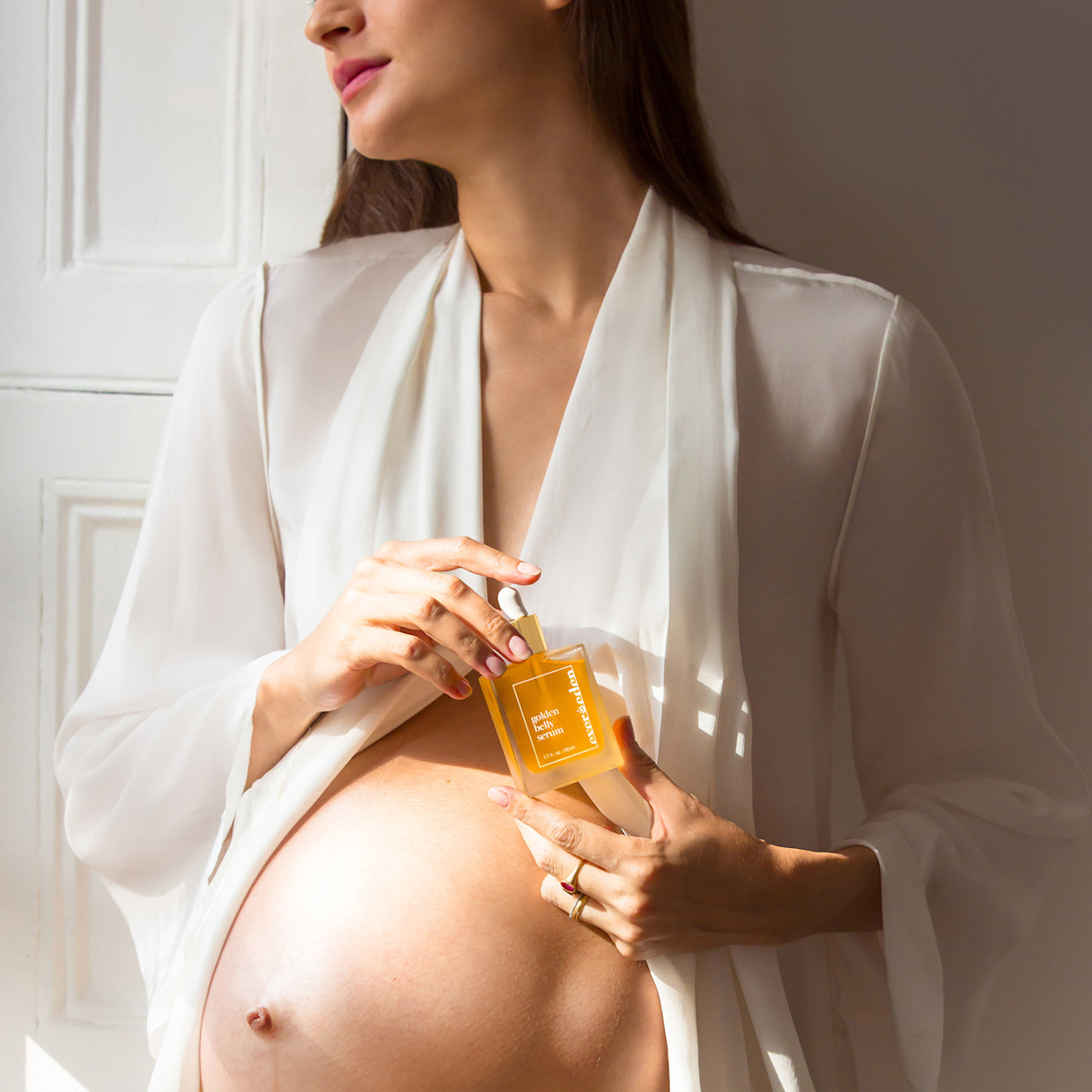 Evereden Golden Belly Serum - Rose, 50ml.