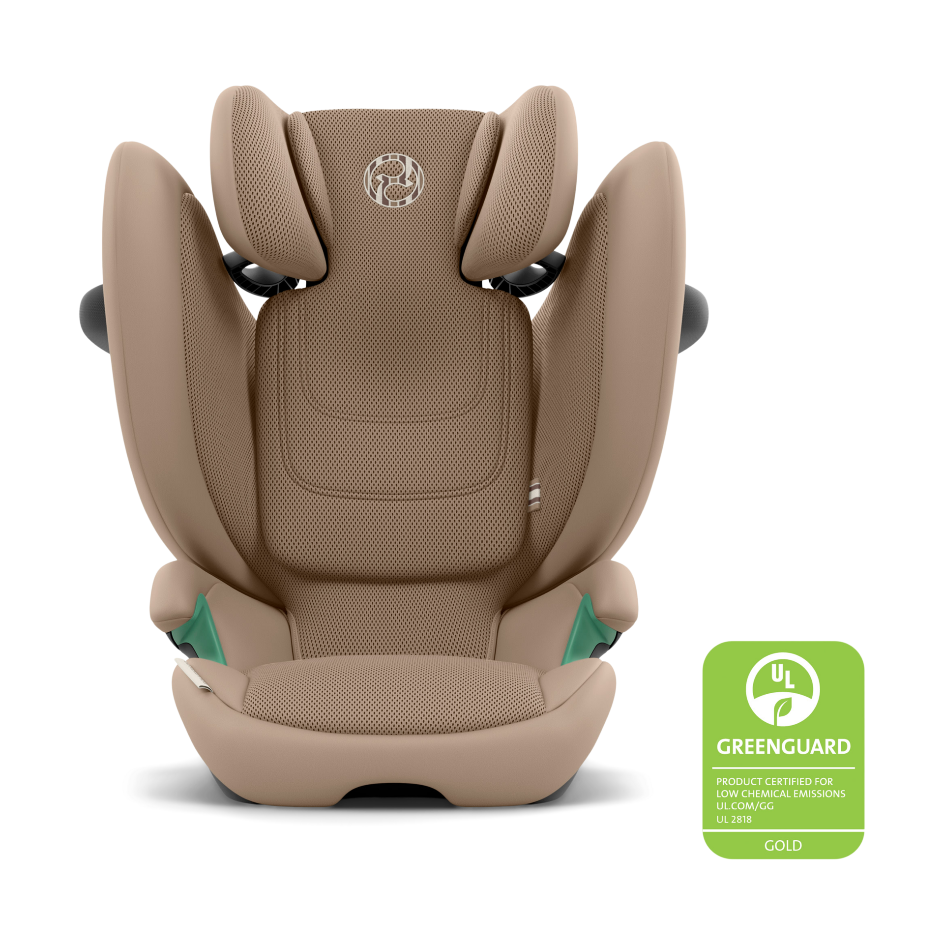 Cybex Solution G2 Folding Travel High-Back Booster - Almond Beige.