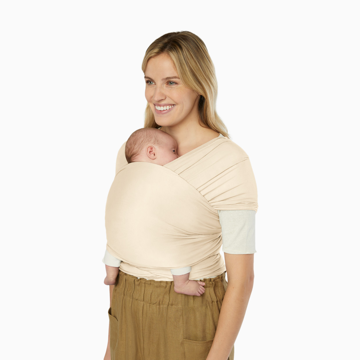 Ergobaby Aura Wrap Sustainable Knit - Cream.