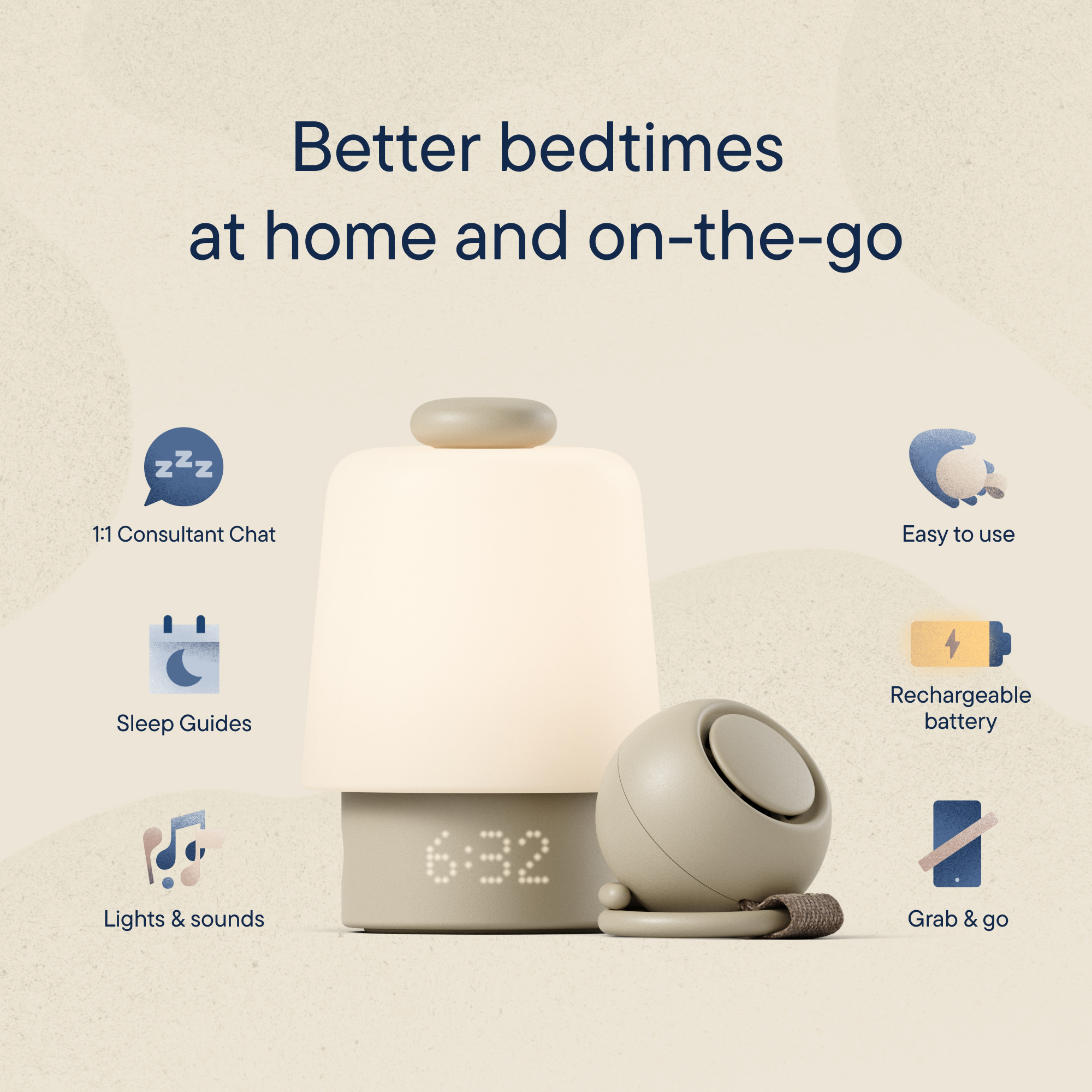 Hatch Hatch Baby and Hatch Go Bundle - Greige.