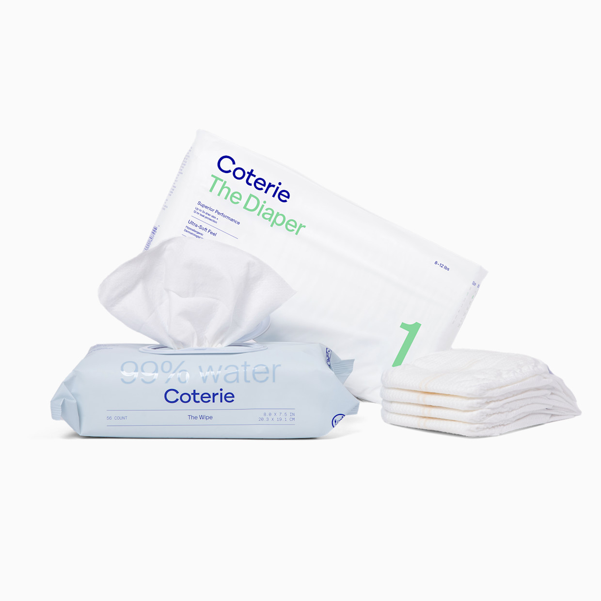 Babylist Diaper Box - 103 Diapers & 176 Wipes.