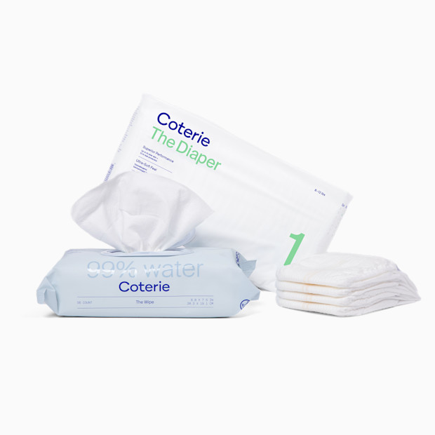 Babylist Diaper Box - 103 Diapers & 176 Wipes.