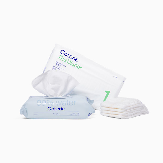 Babylist Diaper Box - 103 Diapers & 176 Wipes.