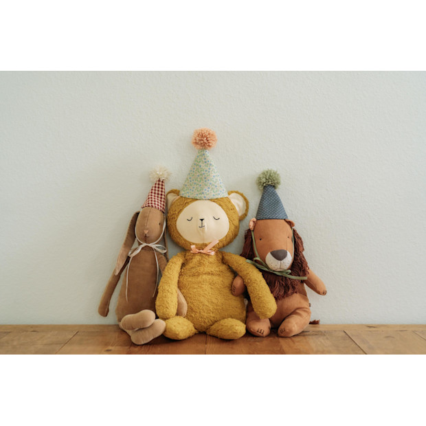 TinyTopperCo Custom Party Hat for Stuffed Animals.