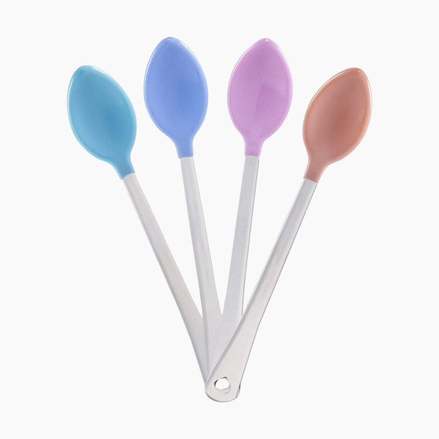 Munchkin White Hot Safety Spoons - Assorted, 4 Pack.