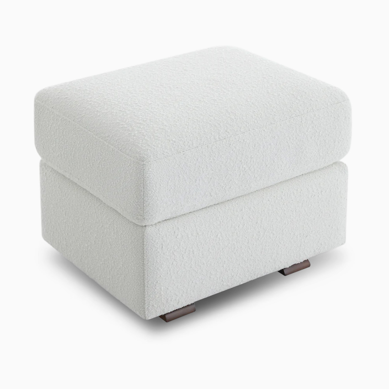 Nurture& The Gliding Ottoman - Boucle White.