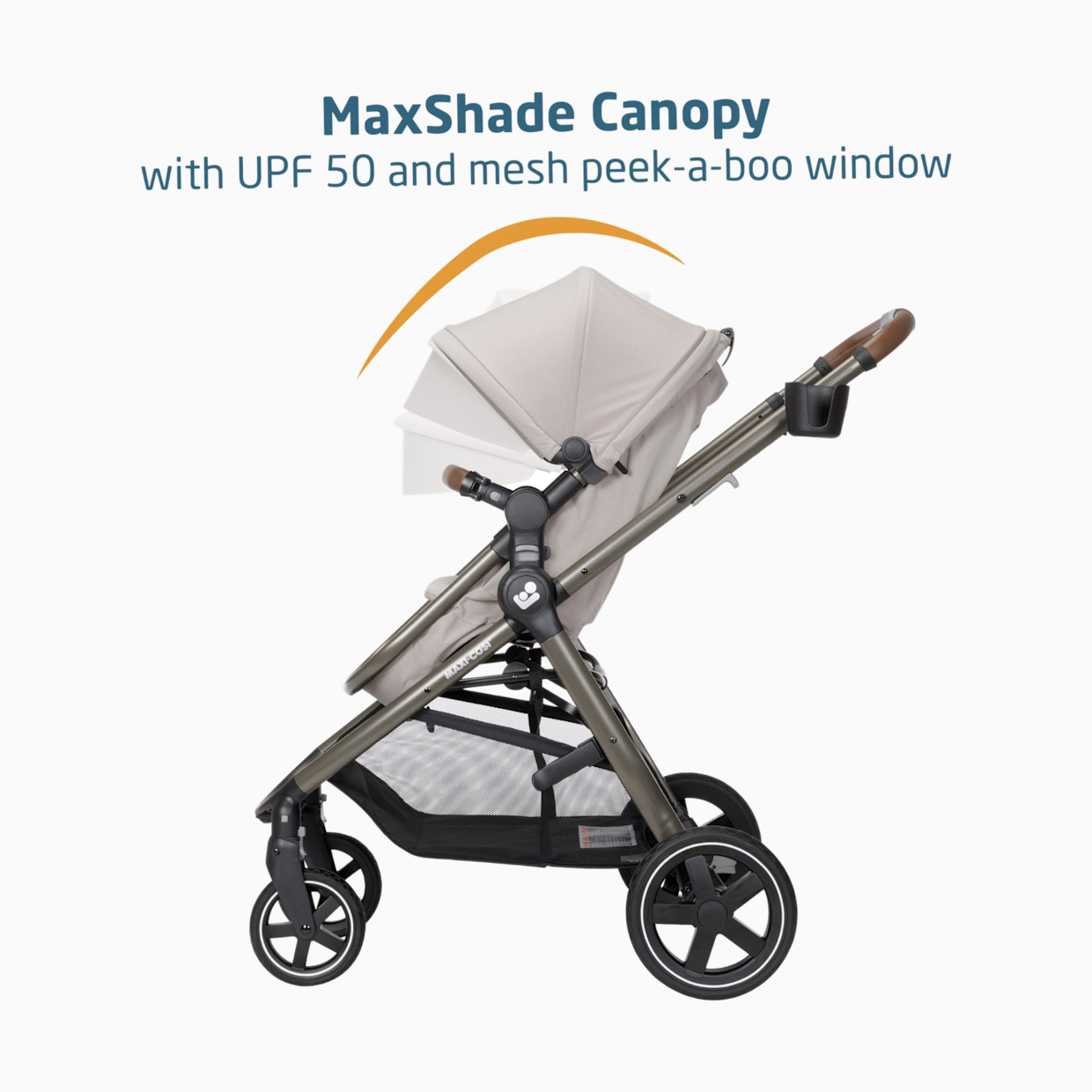 Maxi-Cosi Zelia 2 Luxe 5-in-1 Modular Travel System - New Hope Tan.