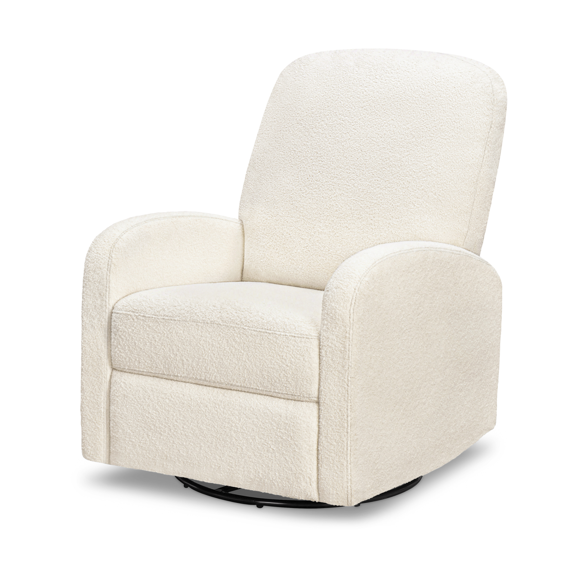 daVinci Calder Manual Swivel Recliner - Cozy Cream Boucle.