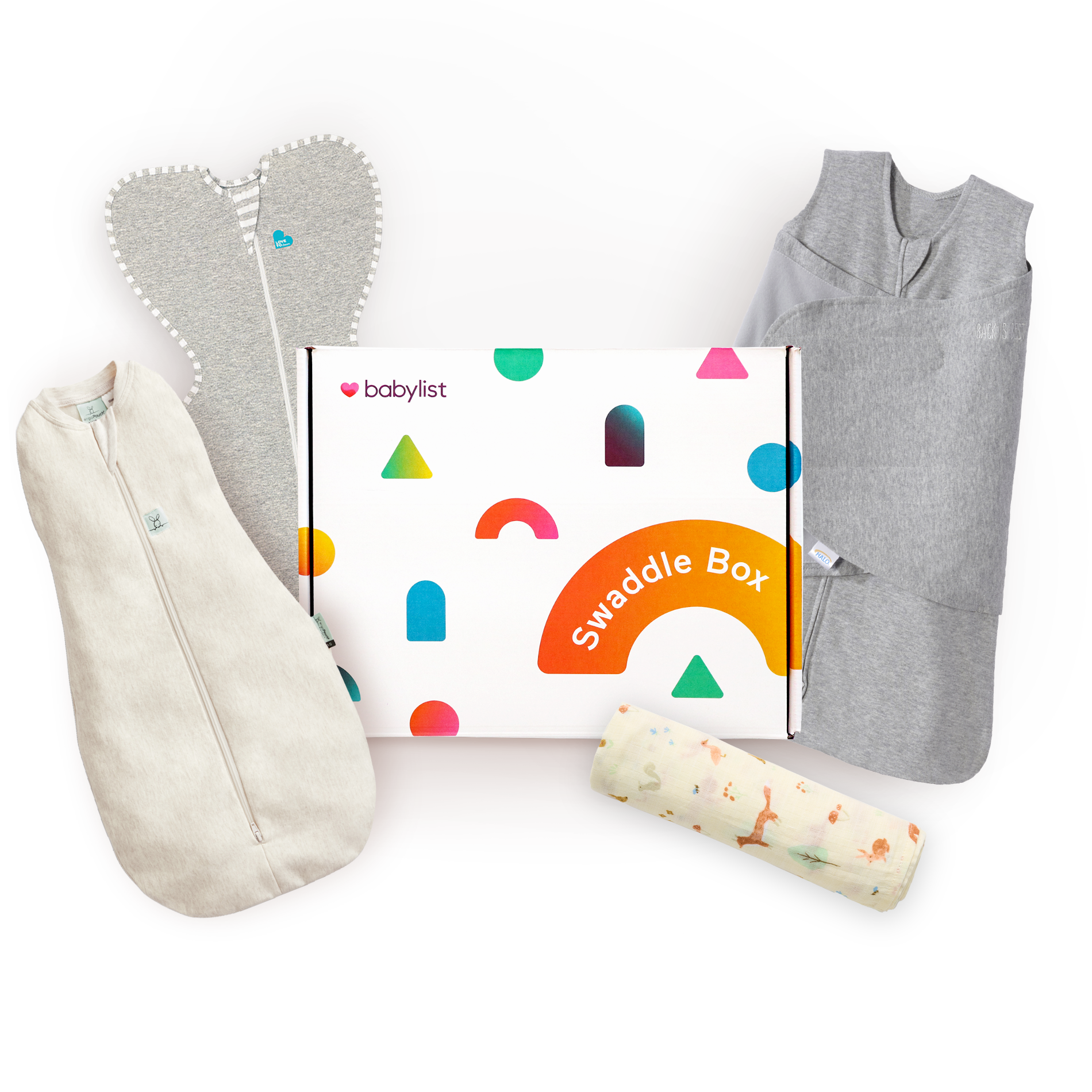 Babylist Swaddle Box.
