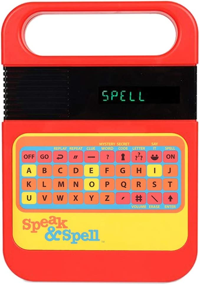 Basic Fun Store Speak & Spell Electronic Game.