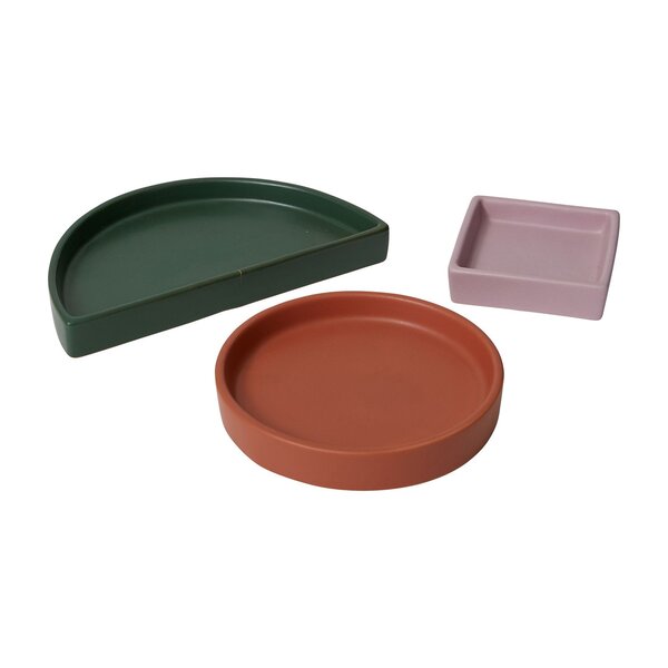 All Modern 3 Piece Lizzy Tray Set.