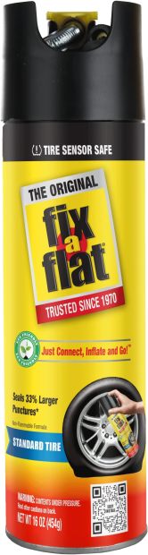 Fix-A-Flat Aerosol Emergency Flat Tire Repair and Inflator.