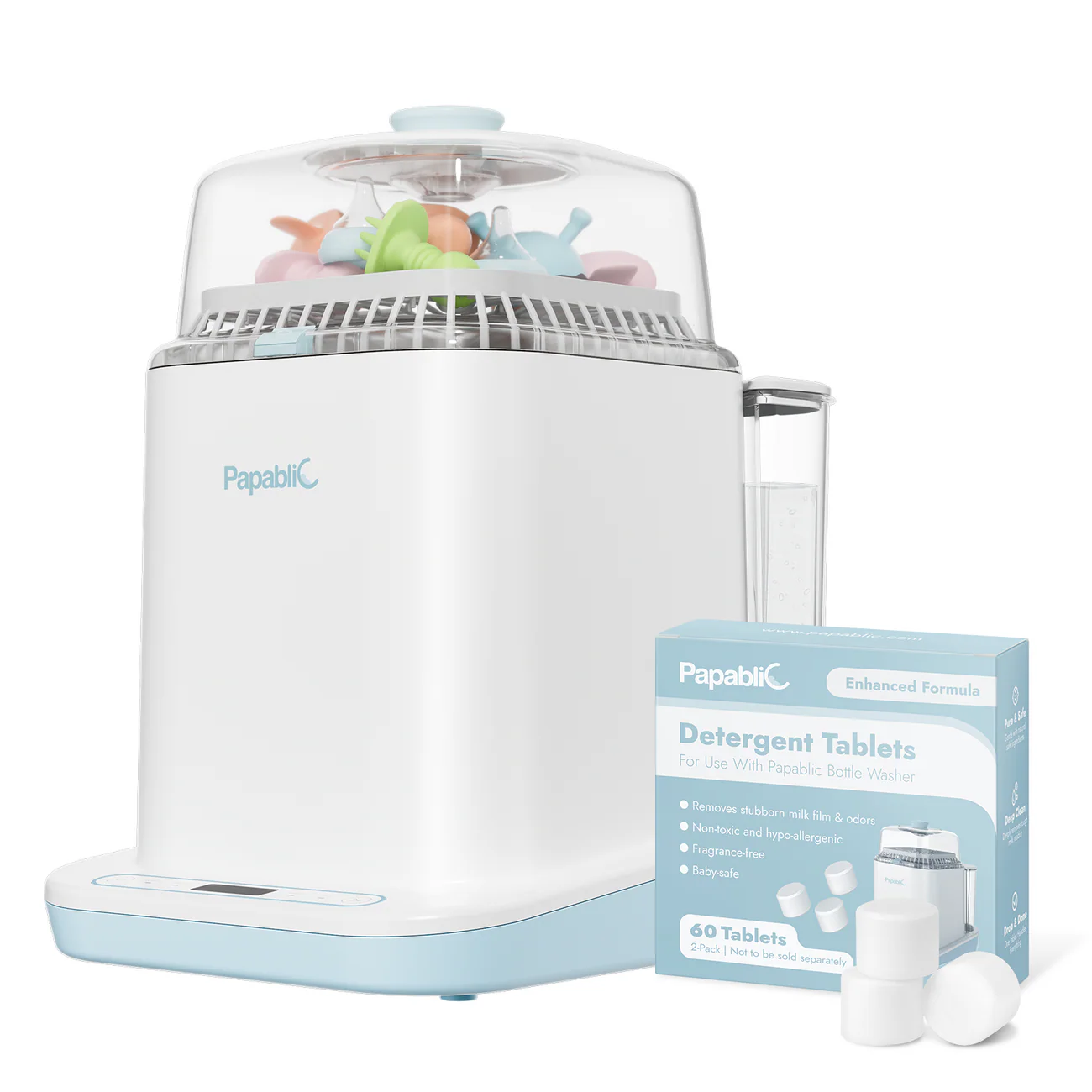 Papablic Baby Bottle Washer Sterilizer Dryer