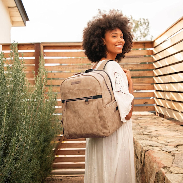 Petunia Pickle Bottom 2-in-1 Provisions Breast Pump & Diaper Bag Backpack.