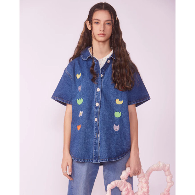 Kina & Tam The Tinker Denim Shirt.