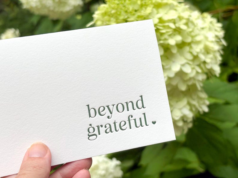 Unique Thank You Card  .