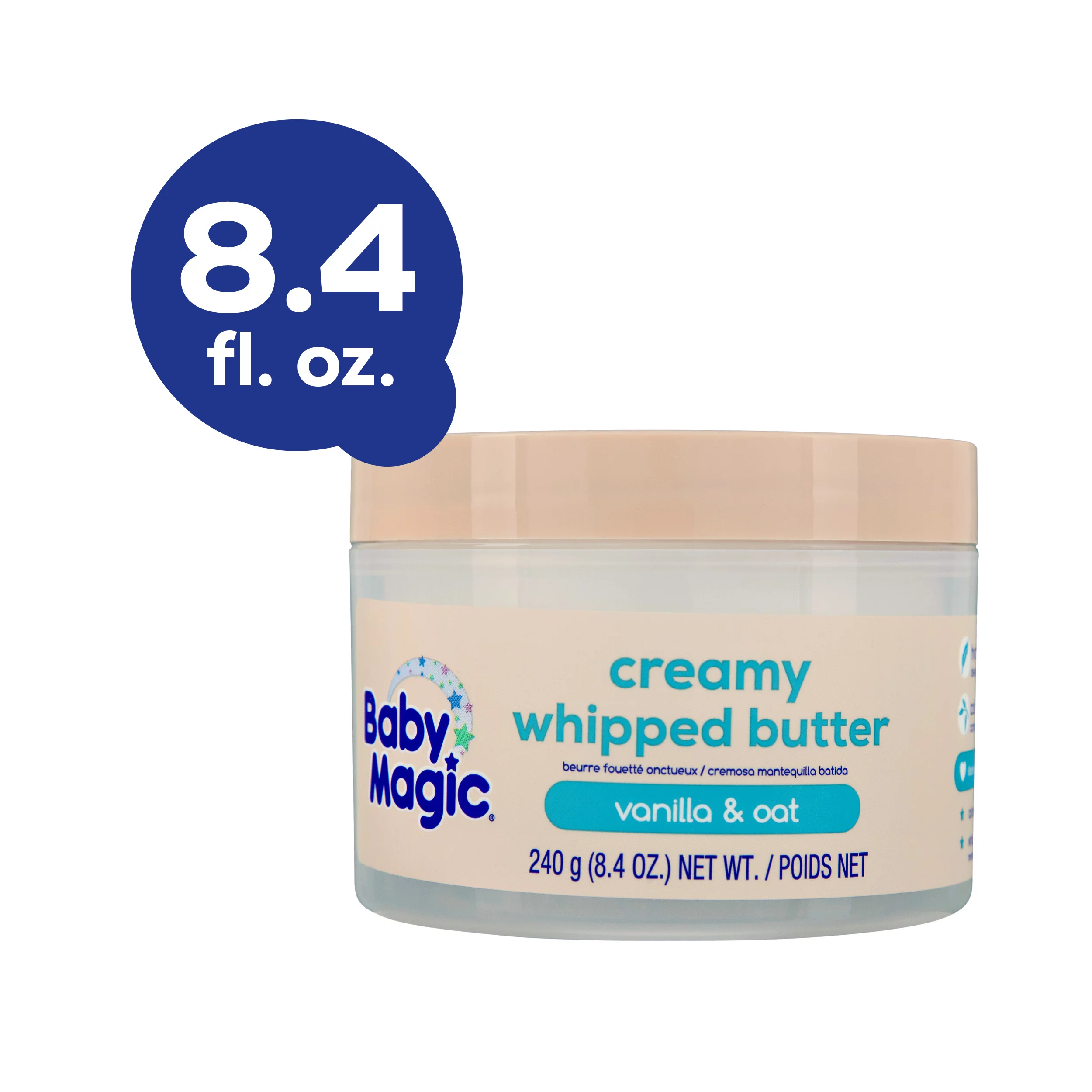 Baby Magic Creamy Whipped Butter Vanilla Oat, 8.4 oz