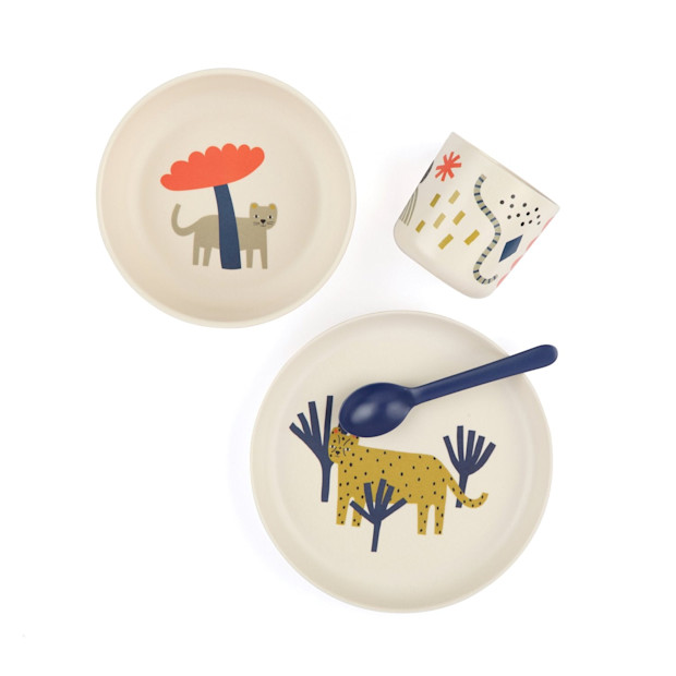 Ekobo Illustrated Bamboo Kid Set.