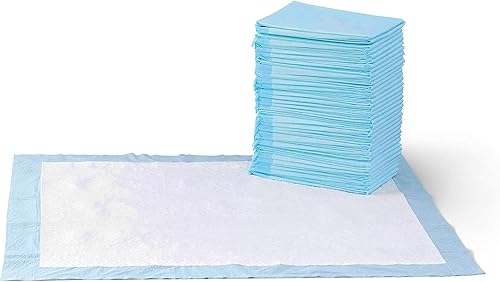 Amazon Basics Puppy Pads with Quick-Dry 5-Layer Leak-Proof Design Pack of 40.