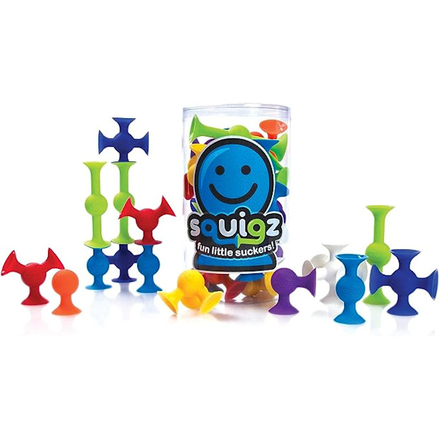 Fat Brain Toys Squigz Starter Set.