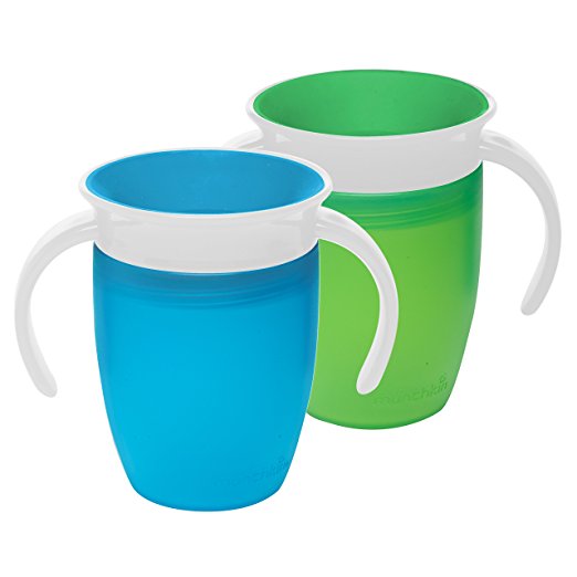 Munchkin Miracle 360 Trainer Cup, Green/Blue - $12.99