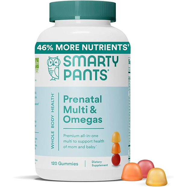 SmartyPants Prenatal Formula Daily Gummy Multivitamin - 30 servings