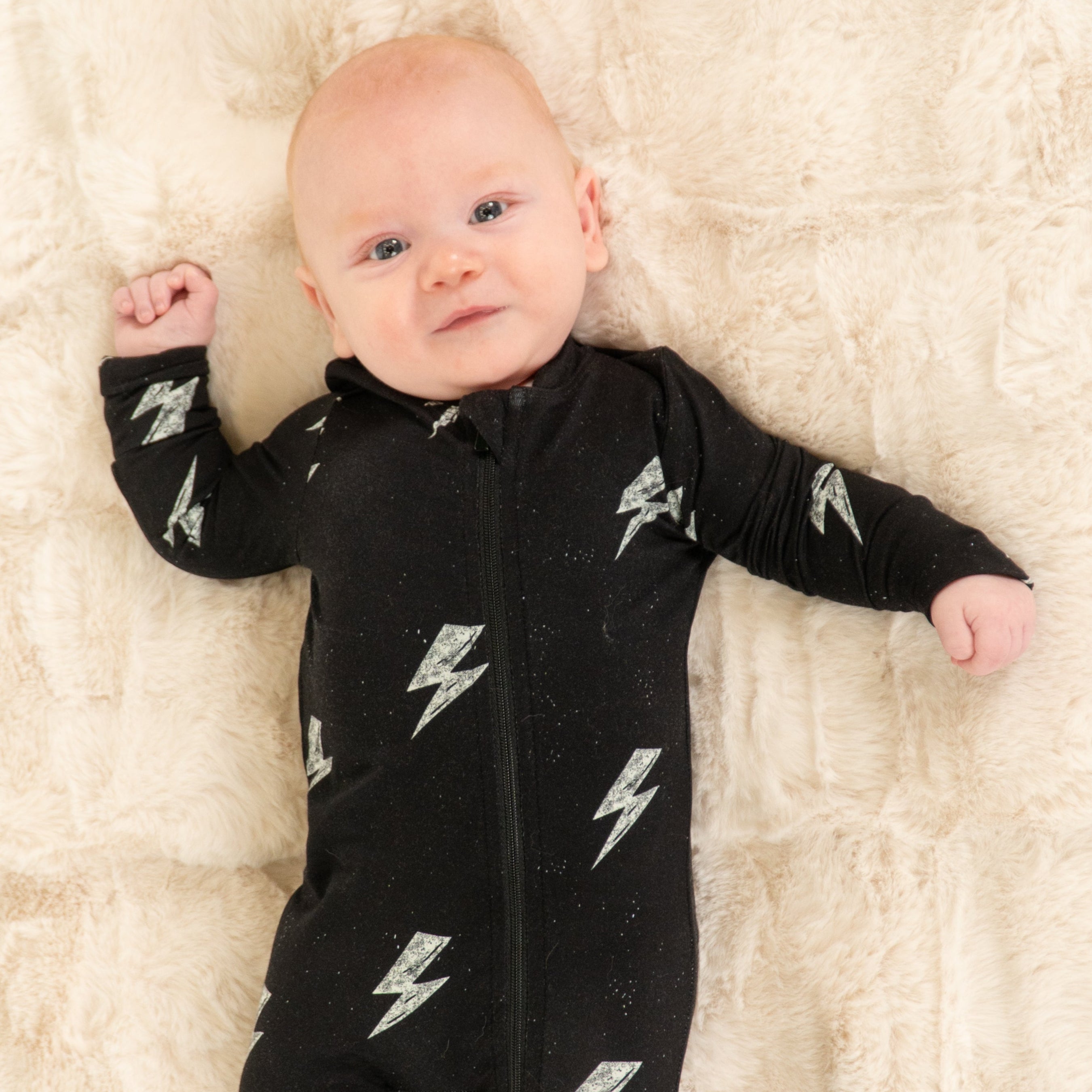 The Willow Co. Lightning Bolt Footie.