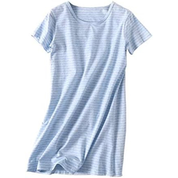 Uobzyaq Cotton Sleep Nightgown.