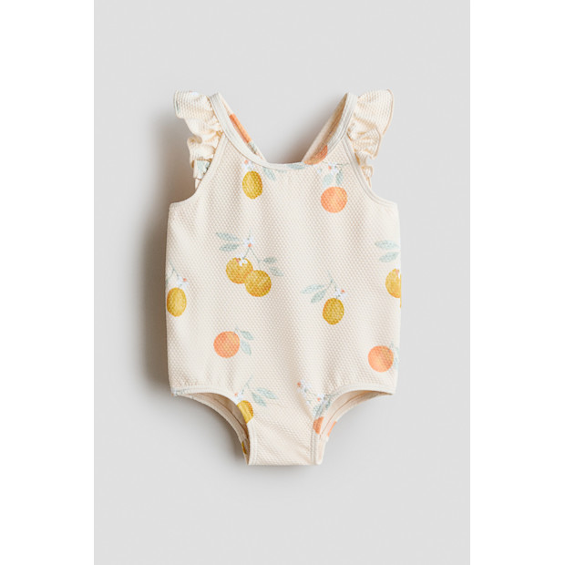 Patterned Swimsuit.