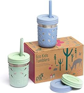 Lowest Price: 4 Pack 8 oz Toddler Smoothie Cups Spill Proof  Insulated Kids Stainless Steel Cups Tumbler