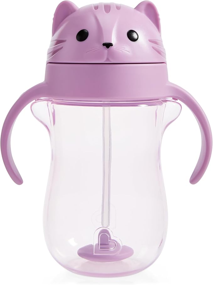Munchkin Any Angle Spill Proof Weighted Straw Trainer Cup.