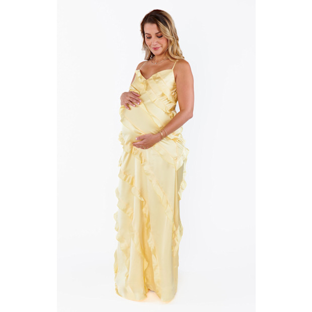 Show Me Your Mumu Romance Ruffle Dress.