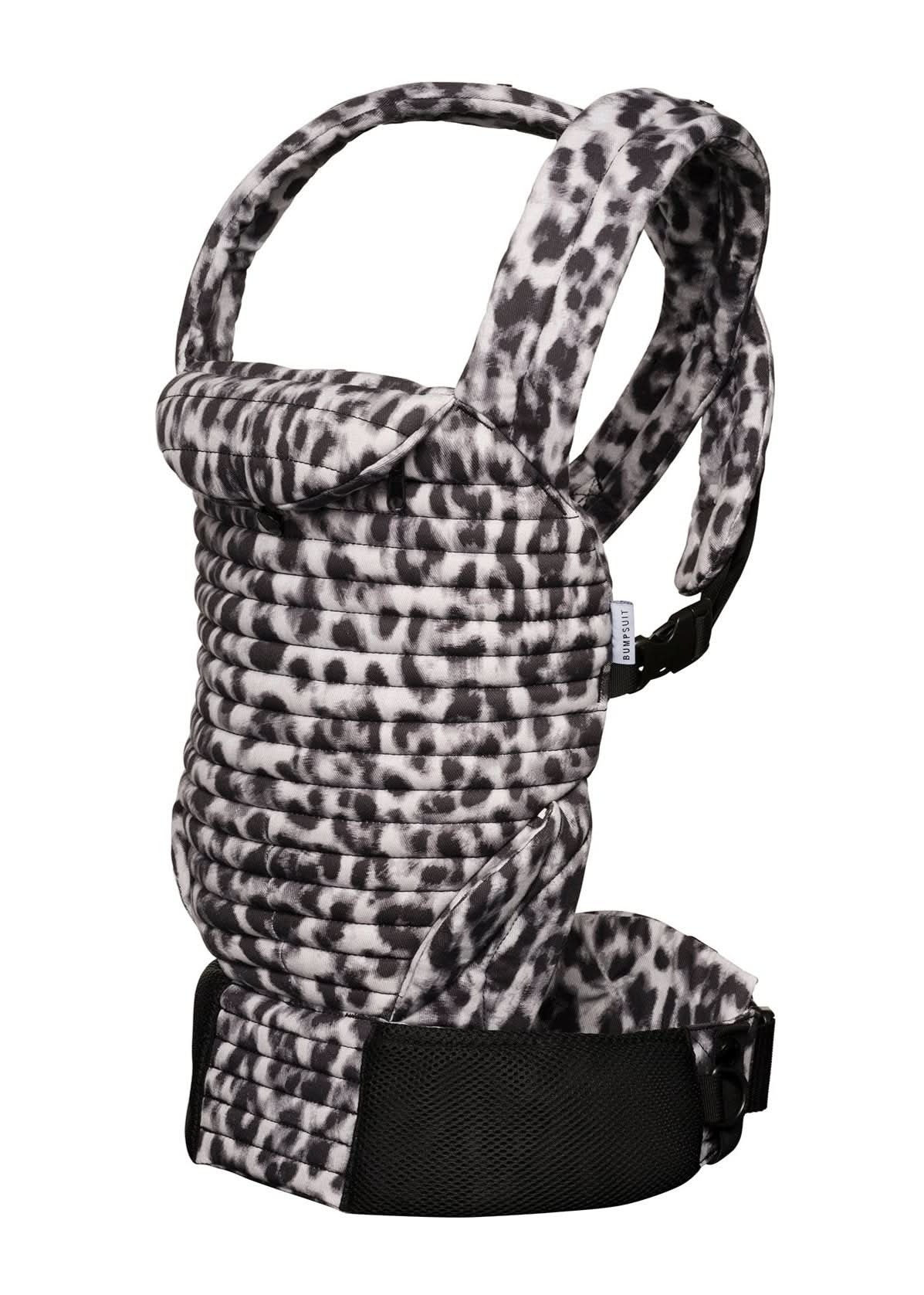 Bump Suit The Armadillo Baby Carrier - Monochrome Leopard.