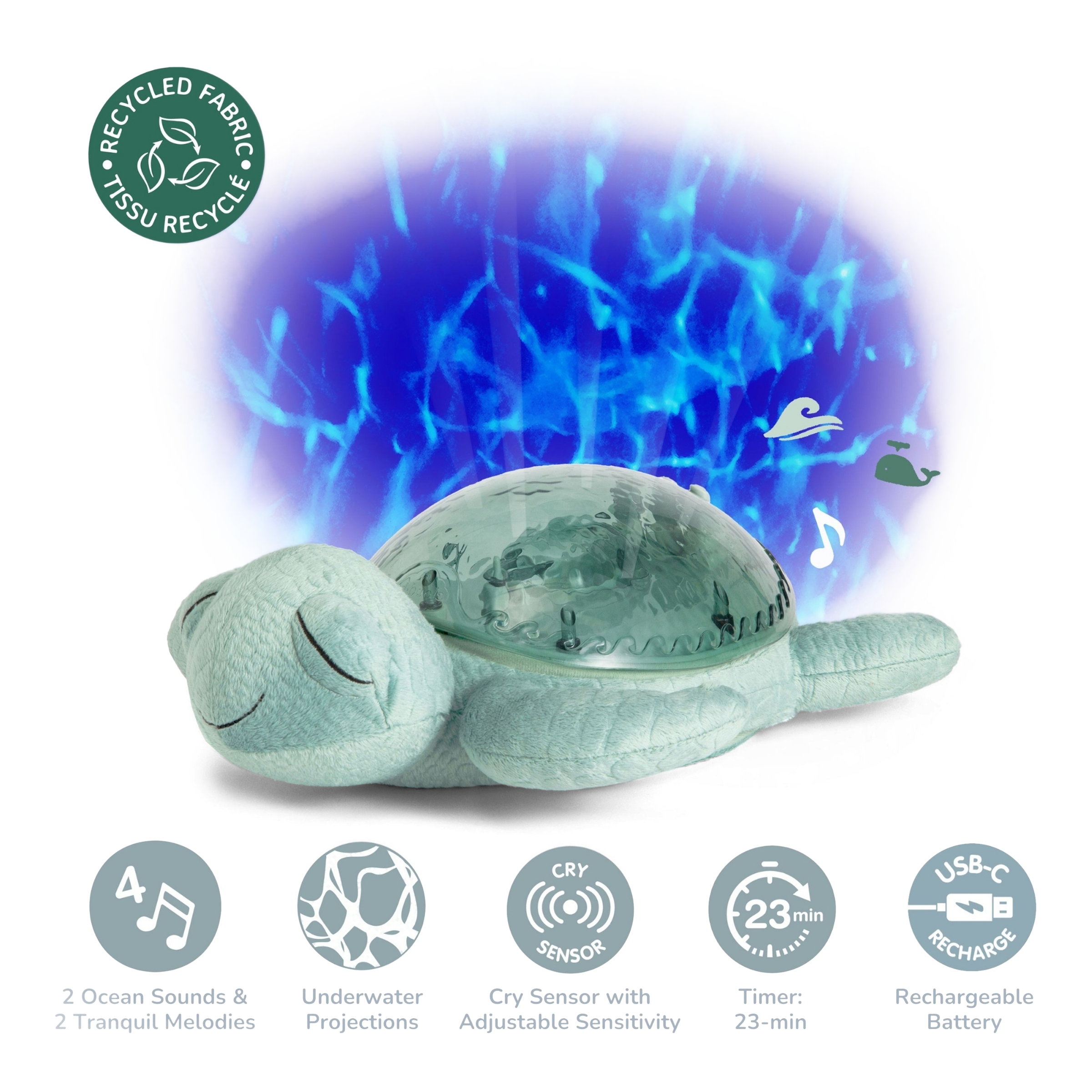 Cloud B Tranquil Turtle - Green.