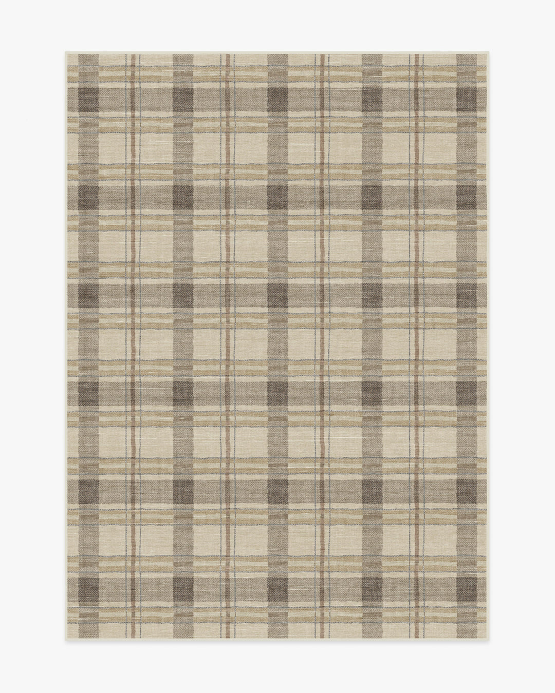 Piper Plaid Neutral Rug.