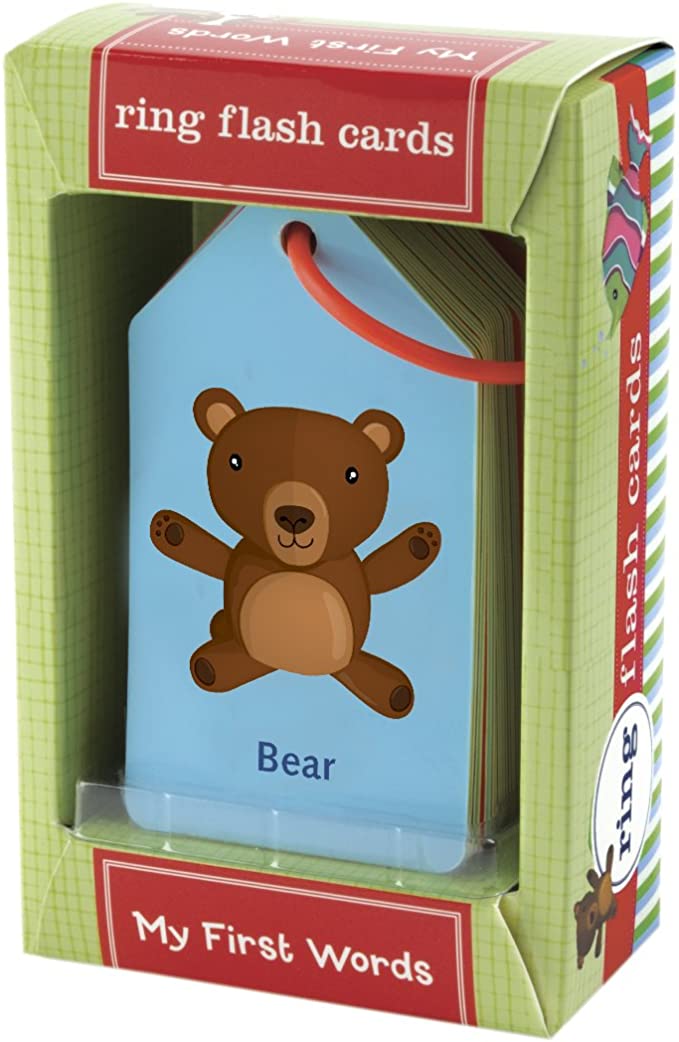 Mudpuppy My First Words Ring Flash Cards.