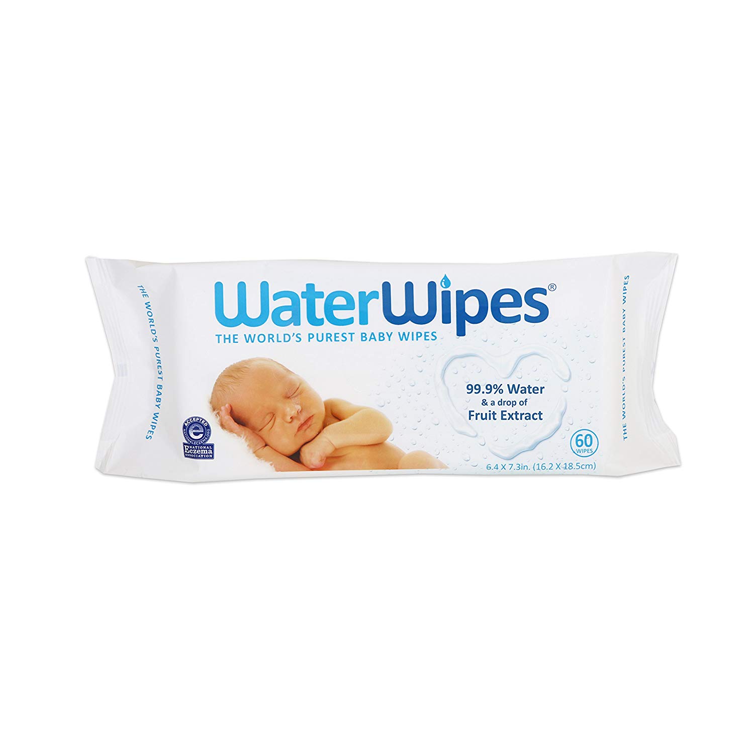 WaterWipes Sensitive Baby Wipes, 4 Packs of 60 Count - $14.10