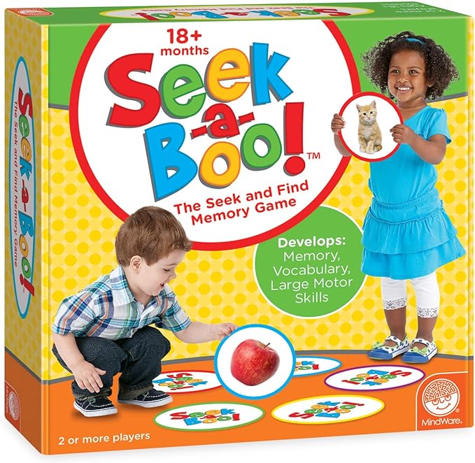 MindWare Seek-a-Boo Memory Game.