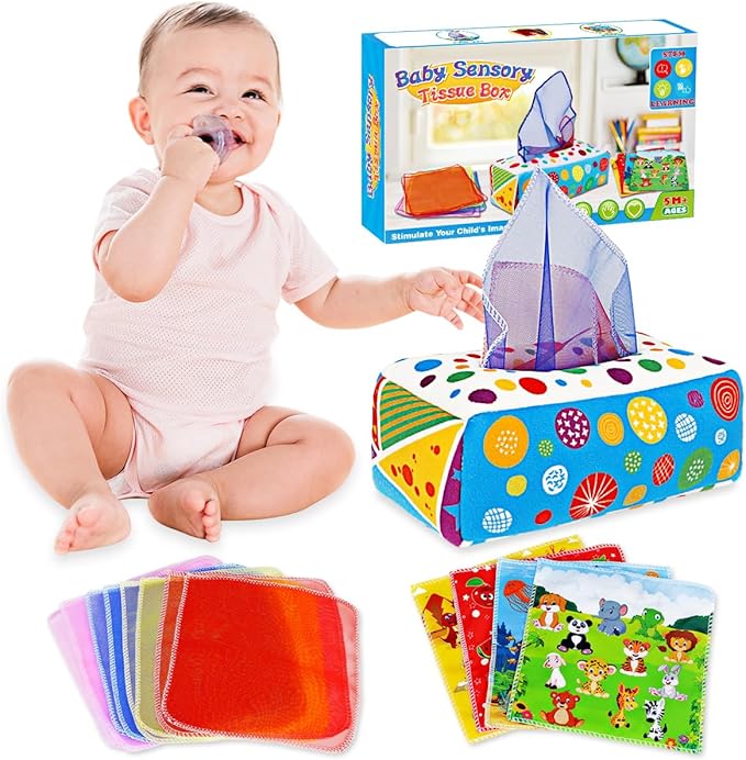 Aiduy Baby Tissue Box Toy.