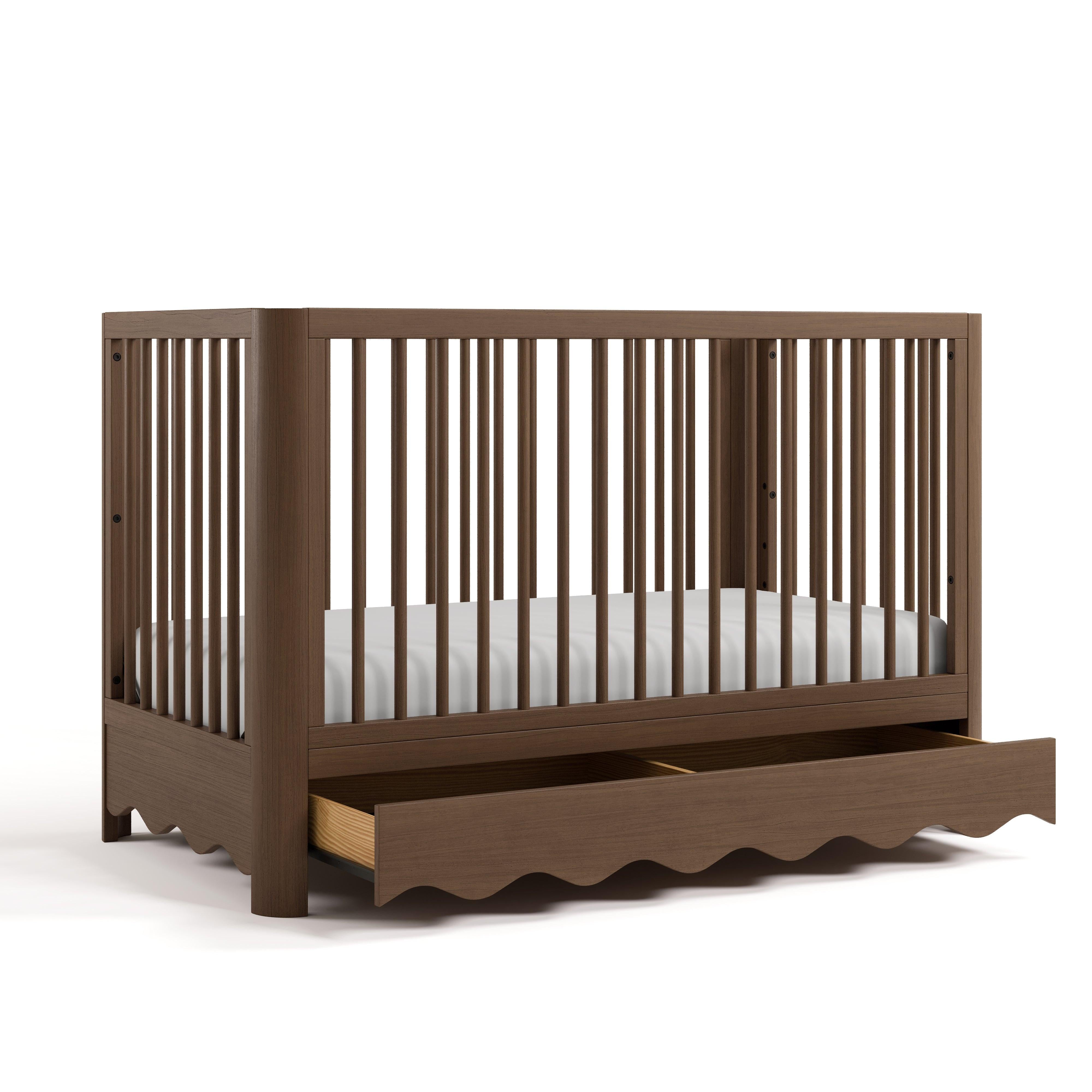 Storkcraft Casablanca® Deluxe 5-in-1 Convertible Crib with Drawer.